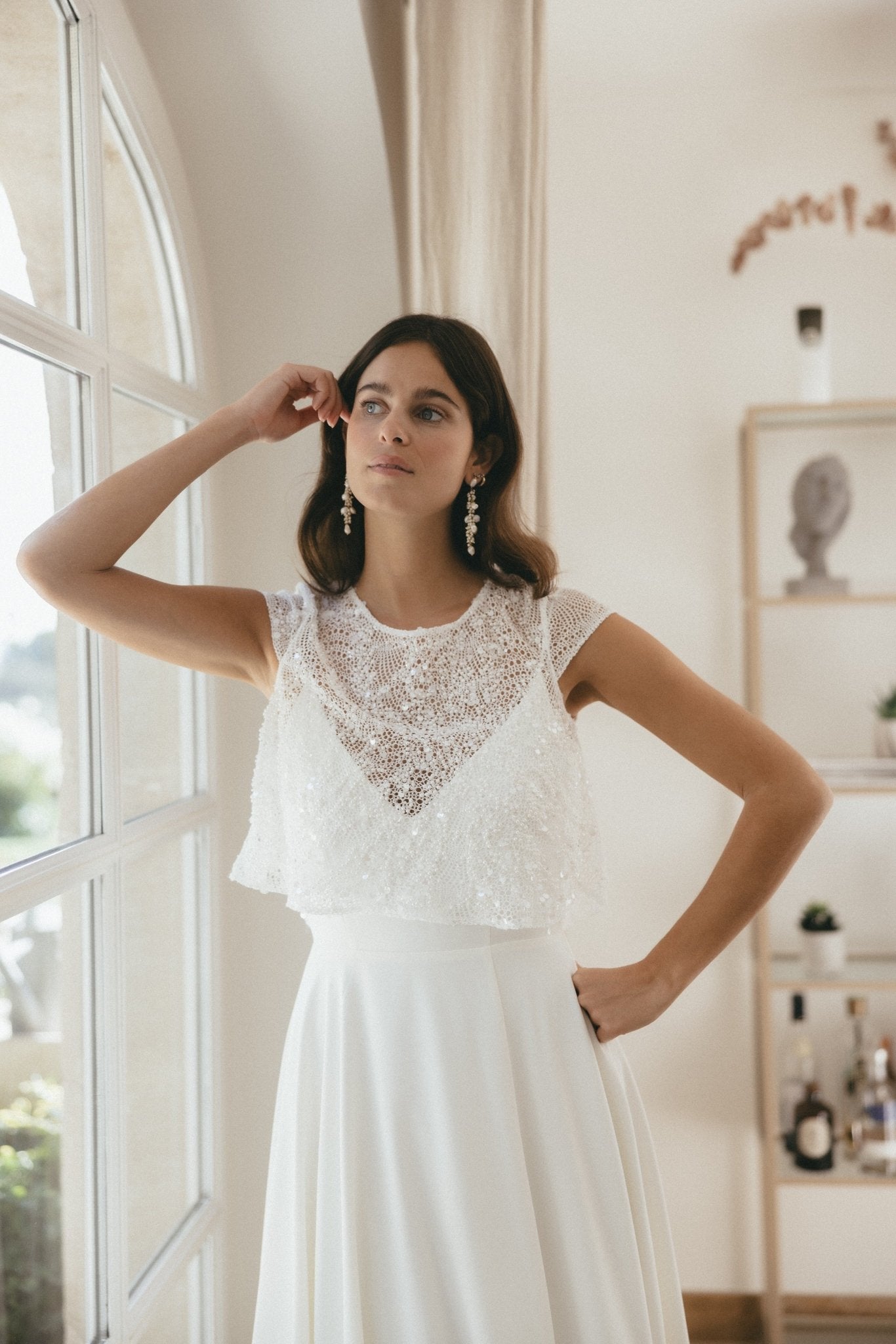 Ariette Wedding Dress | Beach & Garden Bridal Gown