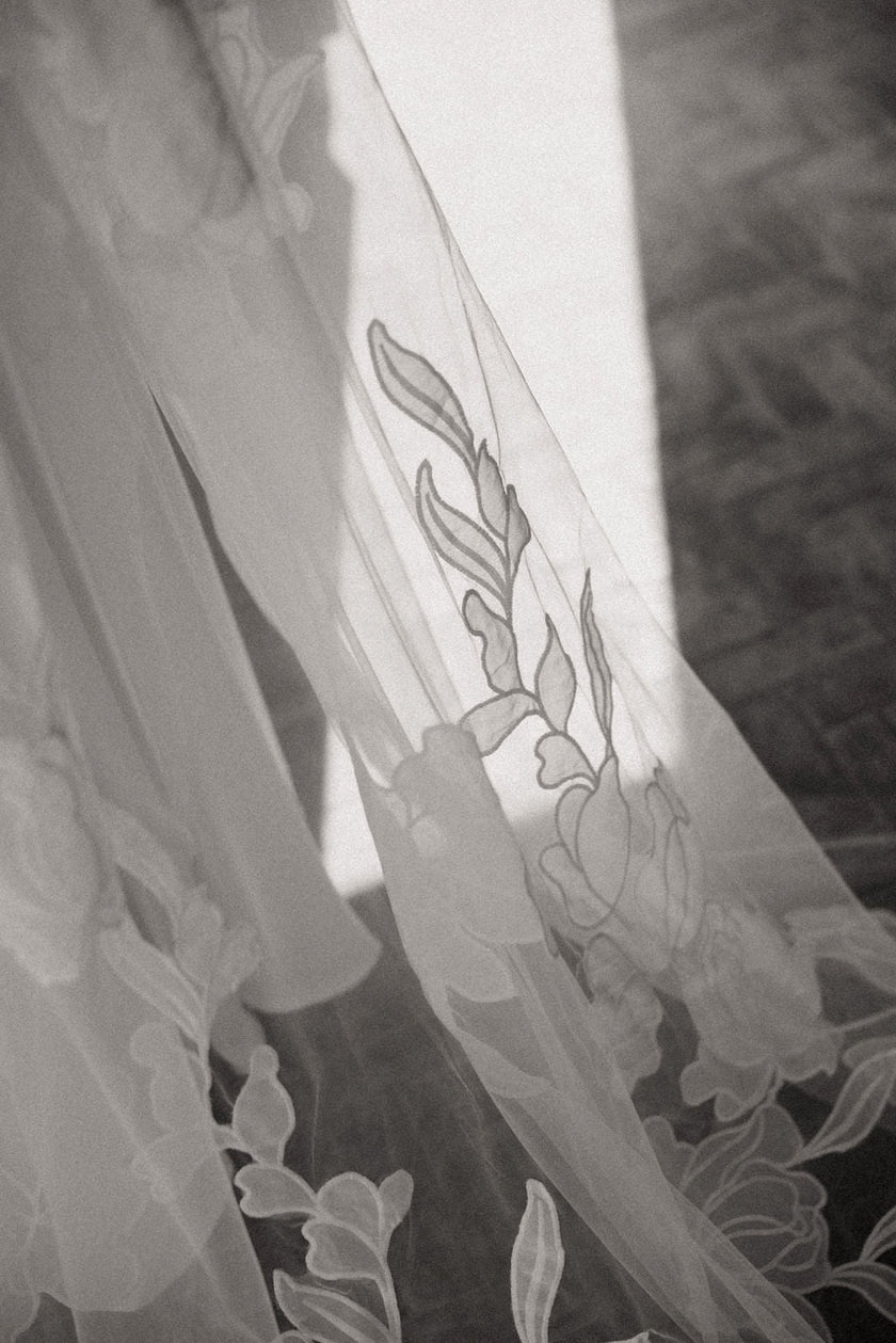 Fleurs - Veil - Madame a dit OUI